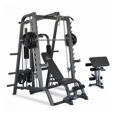 Machine Smith avec banc Titanium Strength 160ST Multipower